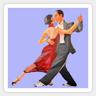 Lovers Dancing Sticker